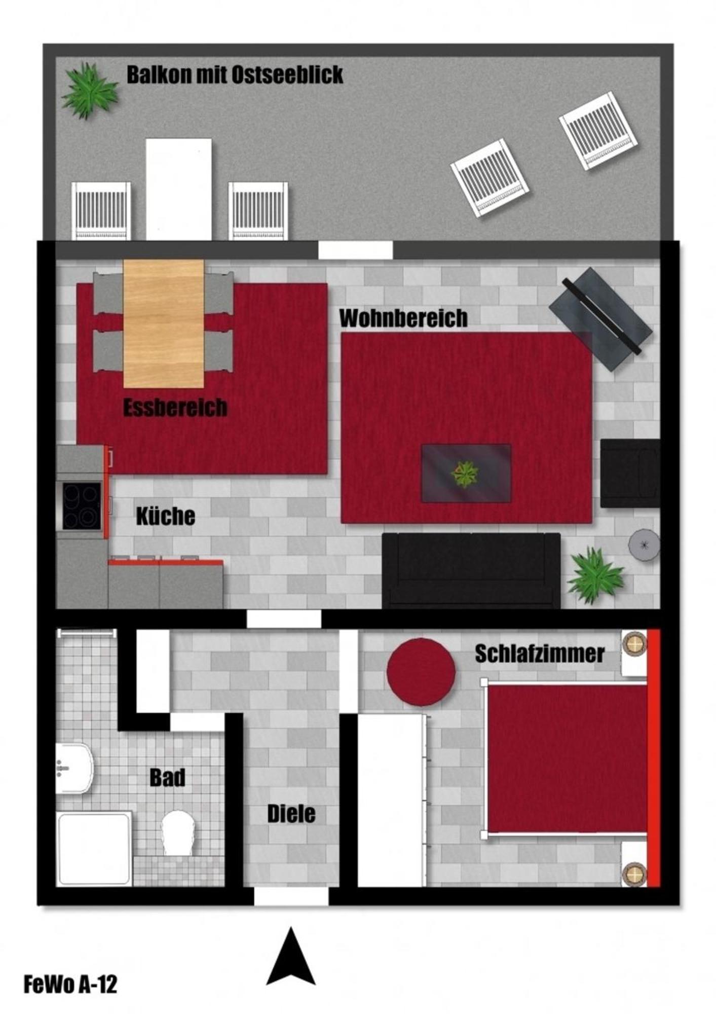 Ferienwohnung A-126 Traumblick Sierksdorf Exterior foto